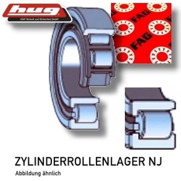 Zylinderrollenlager NJ2203-E-TVP2 von FAG 17x40x16 mm - bei HUG Technik ✓
