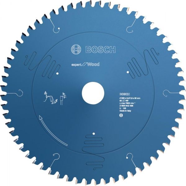 Bosch HW Kreissägeblatt Expert 250x30x3.2 60 T WZ - bekommst Du bei ★ HUG Technik ✓