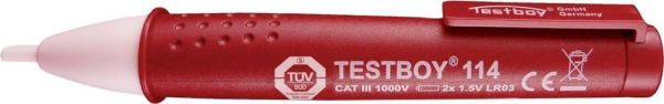 Testboy® Berührungsloser Spannungstester TB114 - bekommst Du bei HUG Technik ♡ Testboy® Berührungsloser Spannungstester TB114 - bekommst Du bei HUG Technik ♡