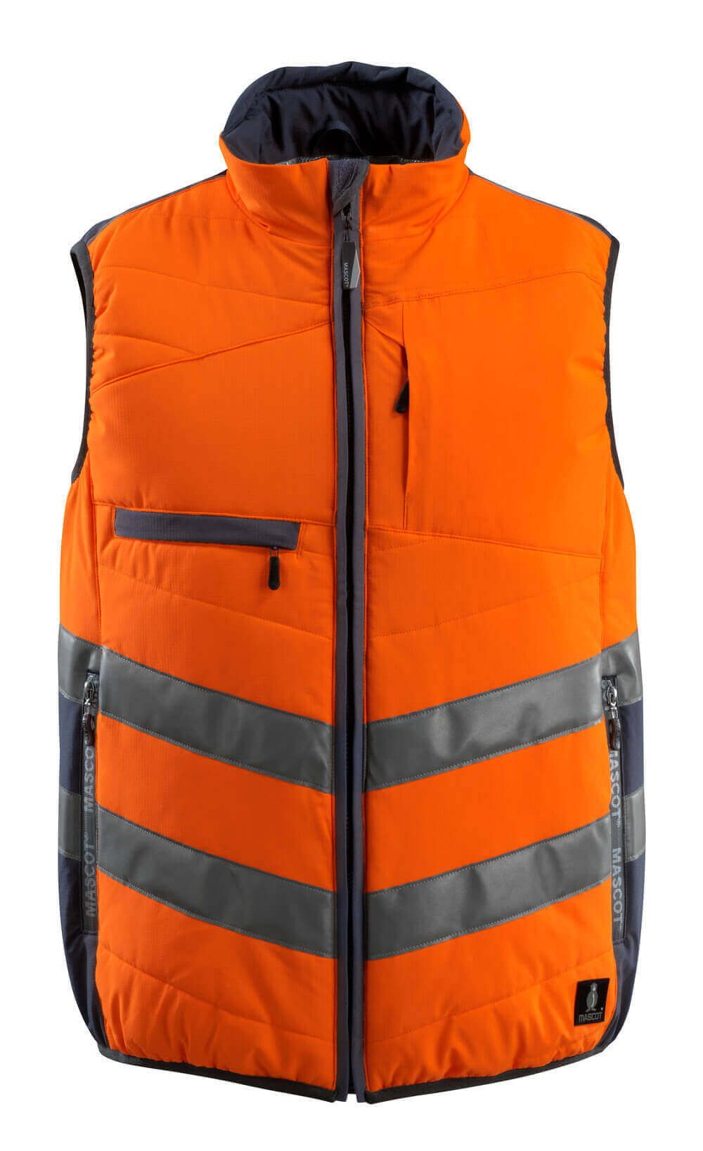 MASCOT® SAFE SUPREME Winterweste »Grimsby« Gr. 2XL, hi-vis orange/schwarzblau - bei HUG Technik ✭