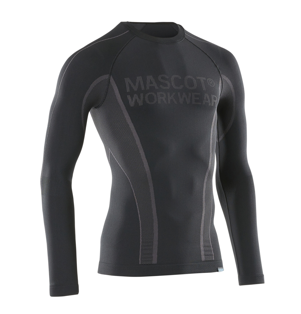 MASCOT® CROSSOVER Funktionsunterhemd »Hamar« Gr. 2XL, schwarz - bekommst Du bei ★ HUG Technik ✓