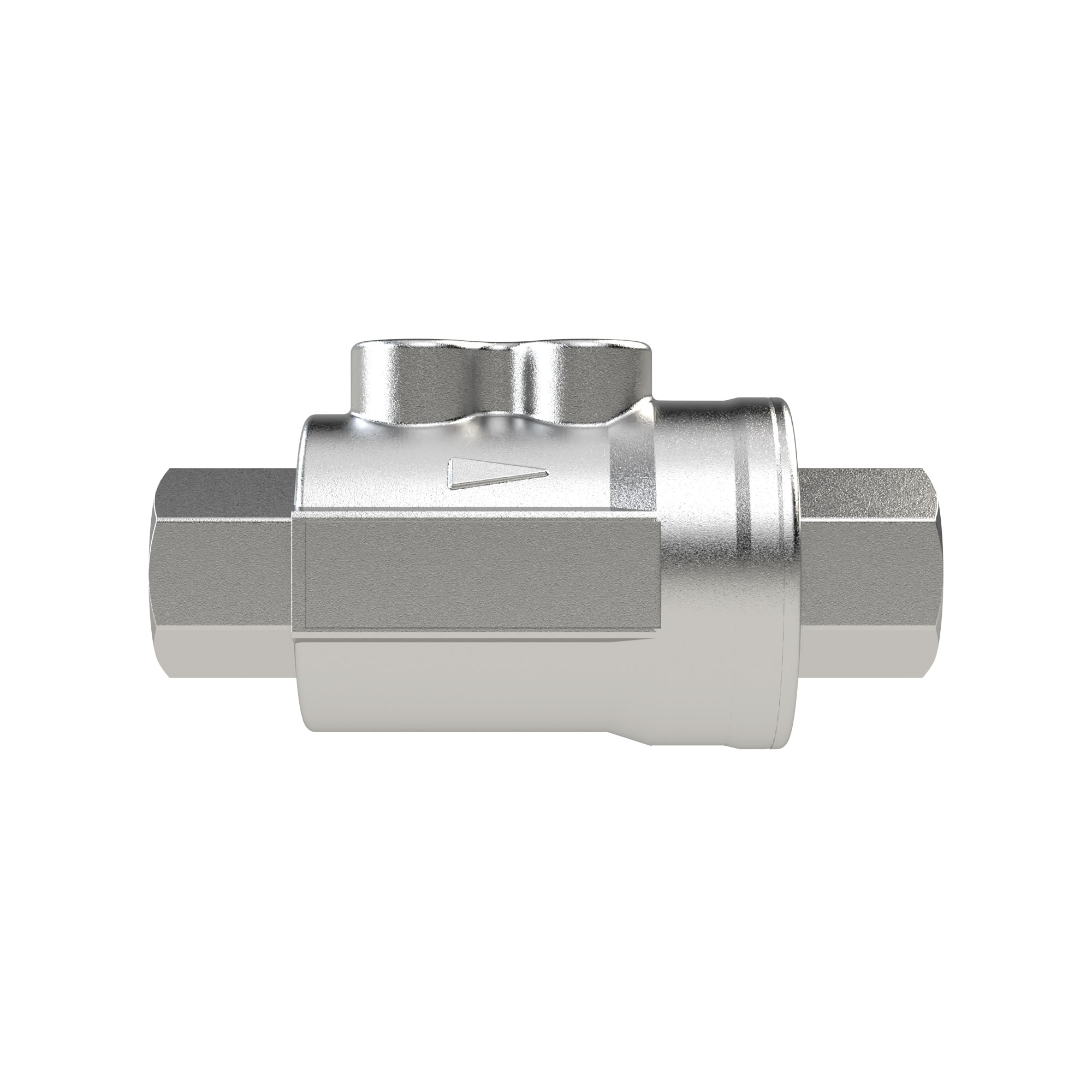 Koaxialventil, pneumat. bet. einfachwirkend NC, Messing vernickelt FKM, Rp 1 1/4 - kommt direkt von HUG Technik 😊