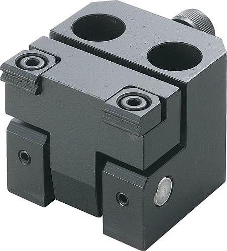 Niederzugspanner A=45 B=45 C=40 Vergütungsstahl brüniert, Komp:Werkzeugstahl - K0930.080400