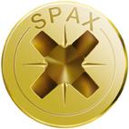 SPAX® Universalschraube Senkkopf Kreuzschlitz Z 2,5x 12 verzinkt, gelb passiviert A, Packung mit 1000 Stück - gibt’s bei ☆ HUG Technik ✓