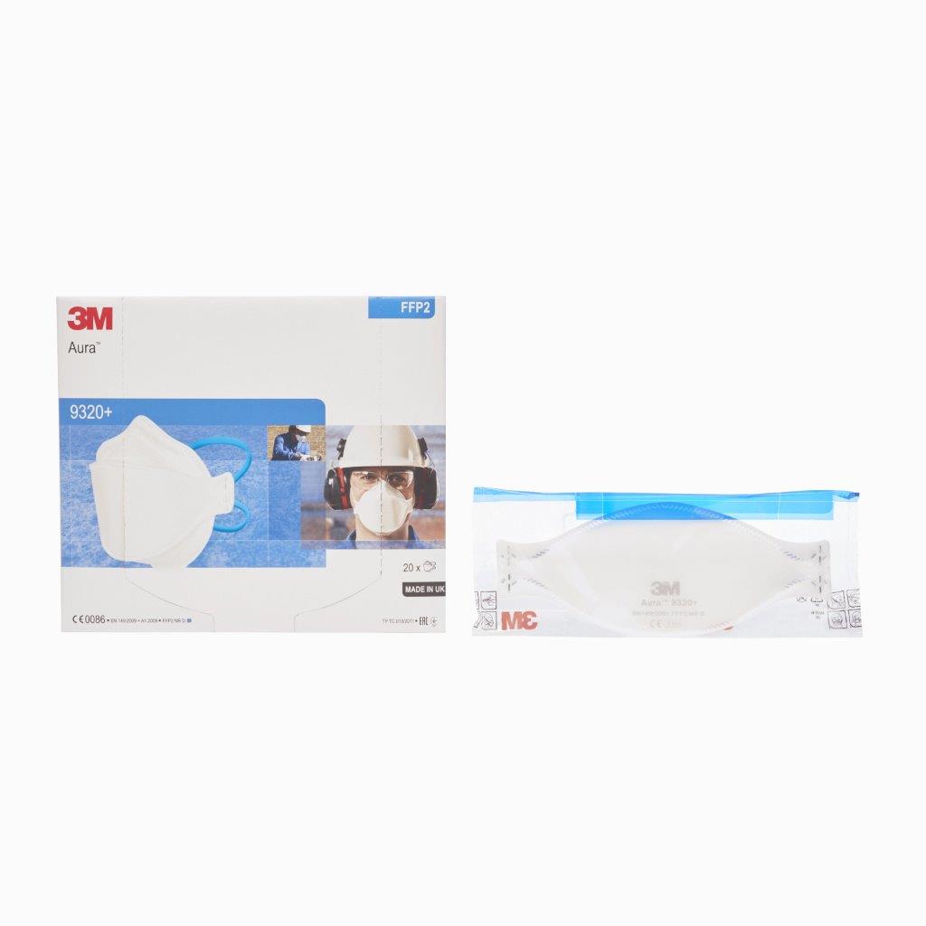 3M™ Feinstaubmaske 9320+, FFP2 - gibt’s bei HUG Technik ✓