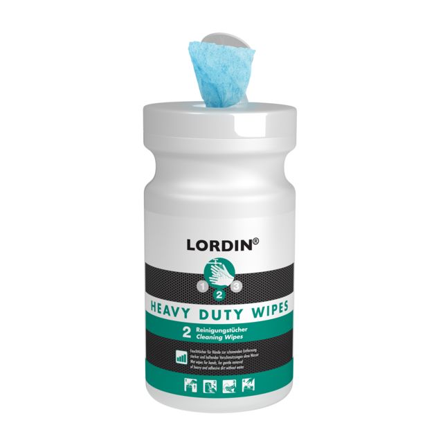 Feuchttücher LORDIN® HEAVY DUTY WIPES - bei HUG Technik ✭