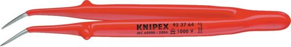 KNIPEX® Pinzette Präzision VDE gebogen 150 mm - bei HUG Technik ✭