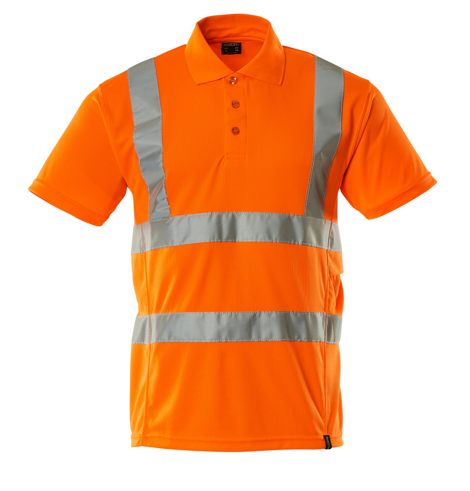 MASCOT® SAFE CLASSIC Polo-Shirt »Itabuna« Gr. 2XL, hi-vis orange - direkt bei HUG Technik ✓