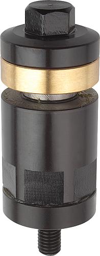 Aufspannbolzen, H=50 Stahl, Komp:Messing - K1232.050