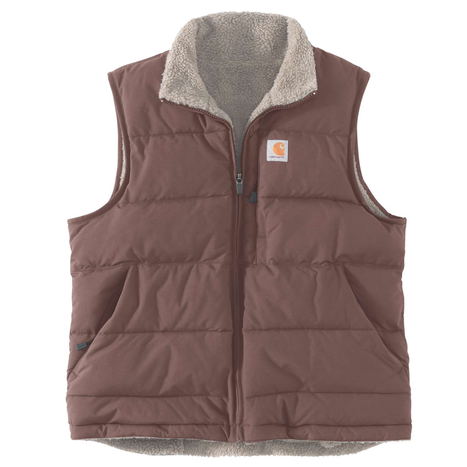 carhartt® Damen-Weste »RELAXED MIDWEIGHT UTILITY VEST« nutmeg Flach  - bei HUG Technik ✓ ✌