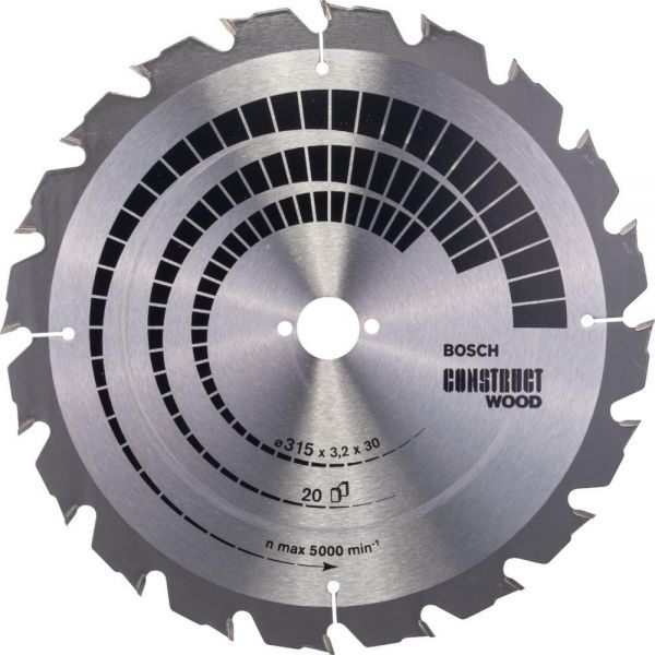 Kreissägeblatt HW Constr. Wood 350 x 30 24 Z  Bosch - erhältlich bei ✭ HUG Technik ✓