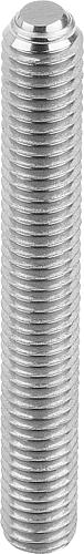 Produktbild Kugeldruckschraube ohne Kopf M04, Form:B Edelstahl, Komp:Edelstahl L2=11,8 - K0384.20412 - gibt’s bei ☆ HUG Technik ✓