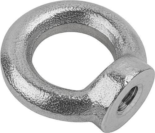 Ringmutter ähnlich DIN582 M08 Edelstahl - K0768.108 - kommt direkt von HUG Technik 😊