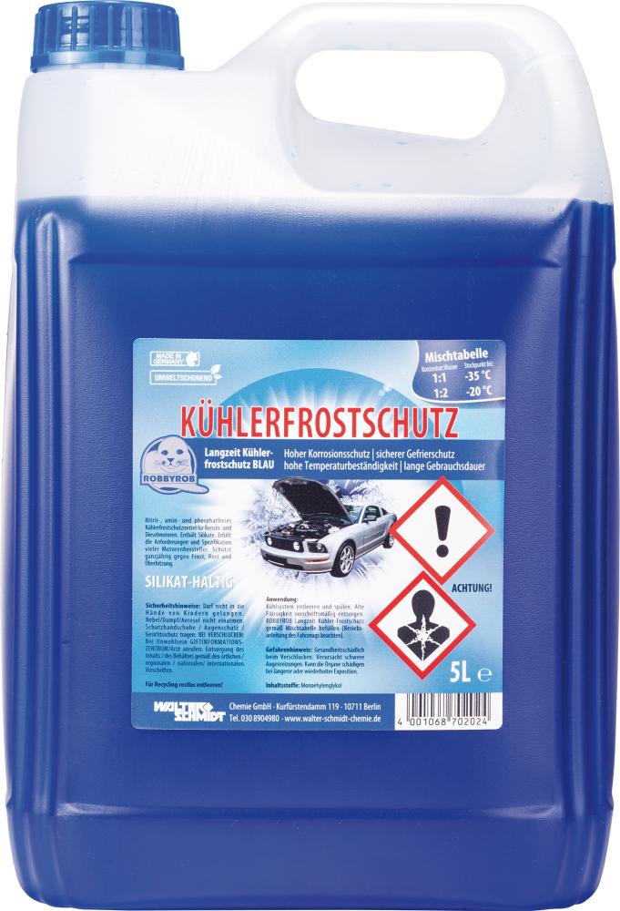Kühlerfrostschutz R11 blau 5 Liter Kühlerfrostschutz R11 blau 5 Liter