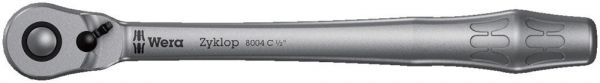 Wera® Zyklop Hebel-Umschaltknarre 1/2" Metal switch 8004 C - bei HUG Technik ✓