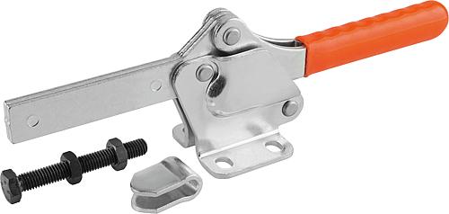 Produktbild Schnellspanner horizontal Stahl, Komp: Kunststoff - K0076.0250 - bei HUG Technik ♡