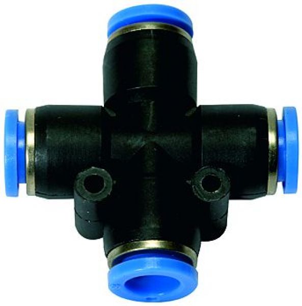 X-Steckverbindung »Blaue Serie«, für Schlauch- Außen-ø 10 mm - direkt bei HUG Technik ✓