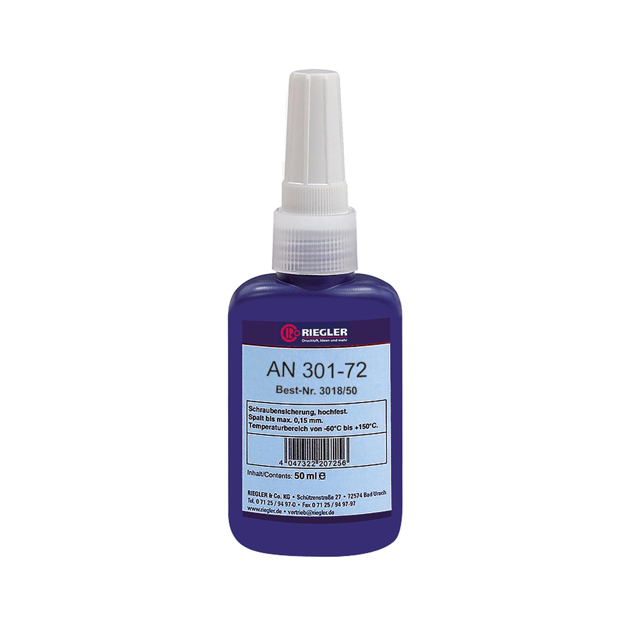 Lock AN 301-72, anaerober Klebstoff, mittelfest, 50 ml - bei HUG Technik ✭