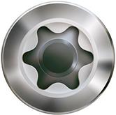 SPAX® Fassadenschraube Linsenkopf klein T-STAR plus 4,0x 45/30 A2 HP, Packung mit 100 Stück - gibt’s bei HUG Technik ✓