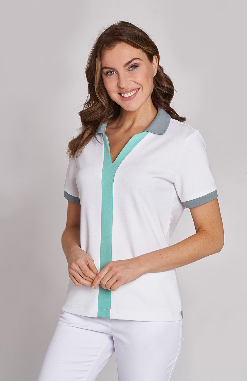 LEIBER Damen-Piquè-Shirt - 08/1330 - bei HUG Technik ✓