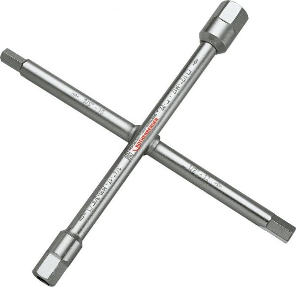 ROTHENBERGER Kreuzschlüssel Sanitär 3/8-1 Zoll - bei HUG Technik ✭ ROTHENBERGER Kreuzschlüssel Sanitär 3/8-1 Zoll - bei HUG Technik ✭