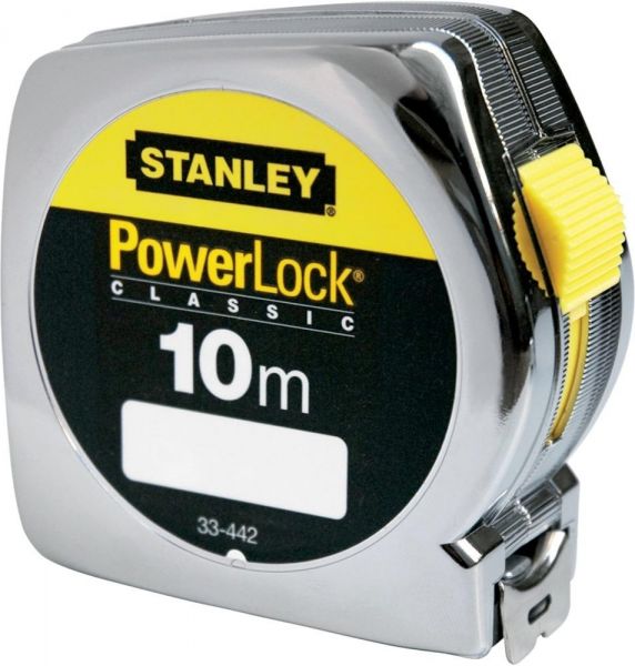 STANLEY® Rollbandmass Powerlock 10m Nr.0-33-442 - bei HUG Technik ✭
