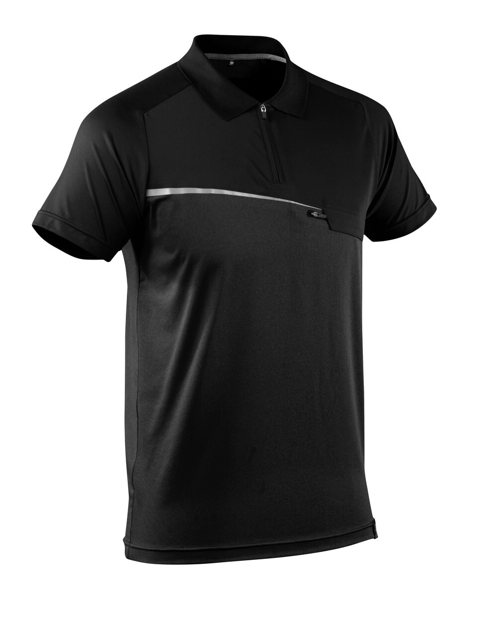 MASCOT® ADVANCED Polo-Shirt mit Brusttasche  Gr. 2XL, schwarz - bekommst Du bei ★ HUG Technik ✓