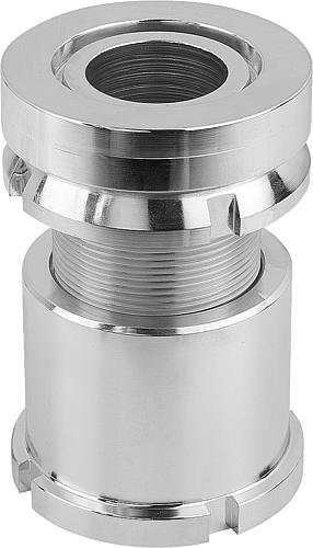 Produktbild Höhenverstell-Element H=102 Vergütungsstahl, D2=58, D=17,5 - K0057.3216 - bekommst Du bei HUG Technik ♡