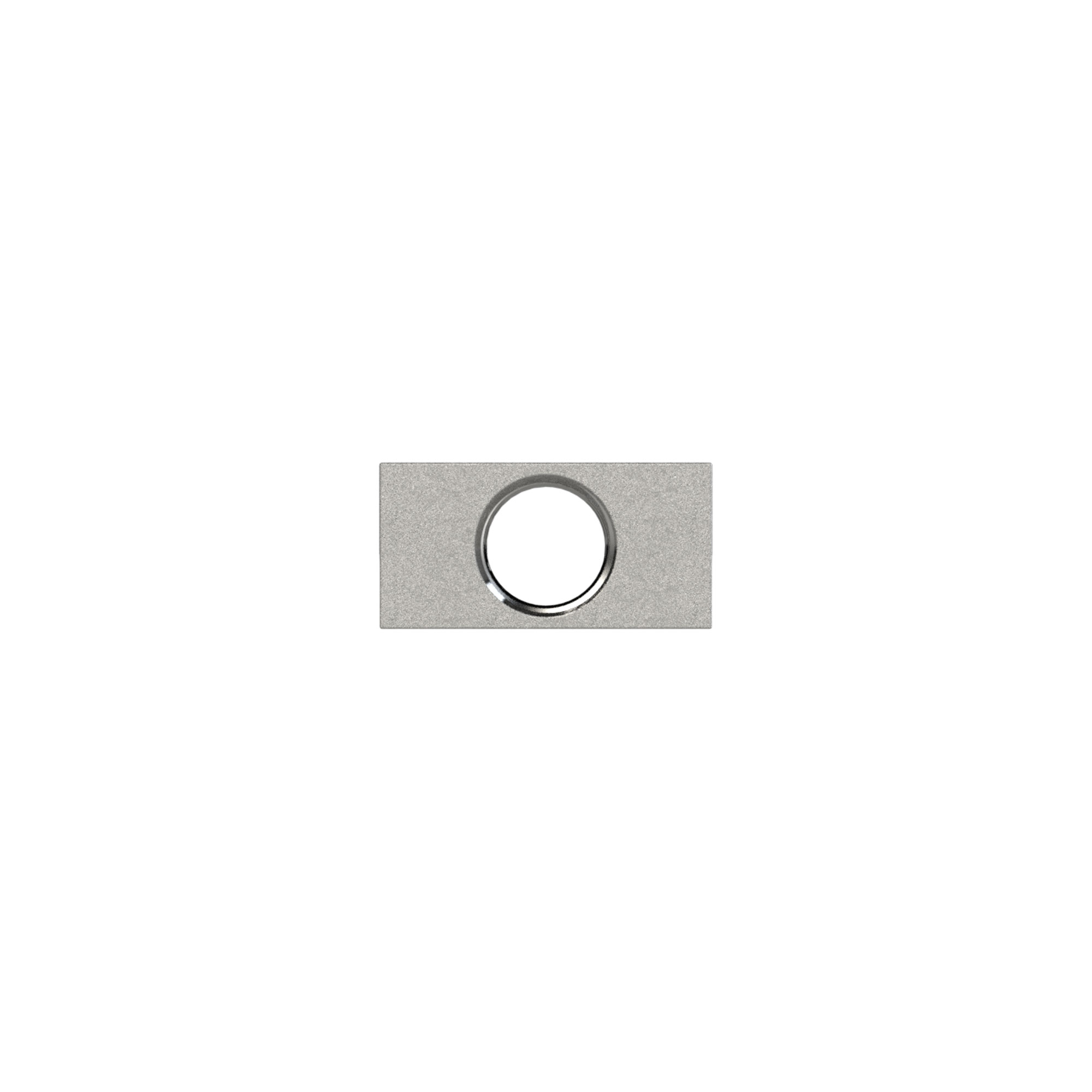 Verteilerleiste, Abgänge beidseitig, 2 x 1/2, 3 + 3 x 1/4, Aluminium - direkt bei HUG Technik ✓