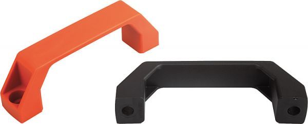 Bügelgriff, Form: A Thermoplast, orange, A=140, D=9 - K0191.1140082 - bei HUG Technik ✭