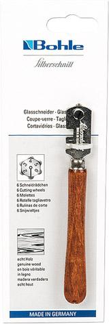 Bohle Glasschneider Silberschnitt mit Holzheft - bei HUG Technik ♡ Bohle Glasschneider Silberschnitt mit Holzheft - bei HUG Technik ♡