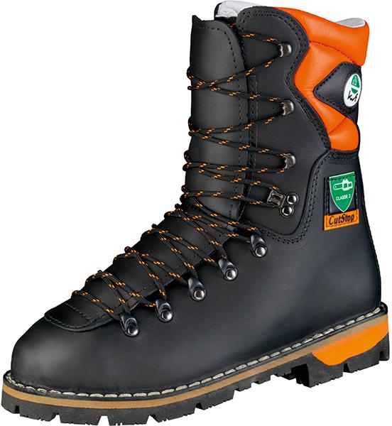 Forstsicherheitsstiefel »Eibe«, Kl.2, S3, schwarz-orange - bei HUG Technik ♡