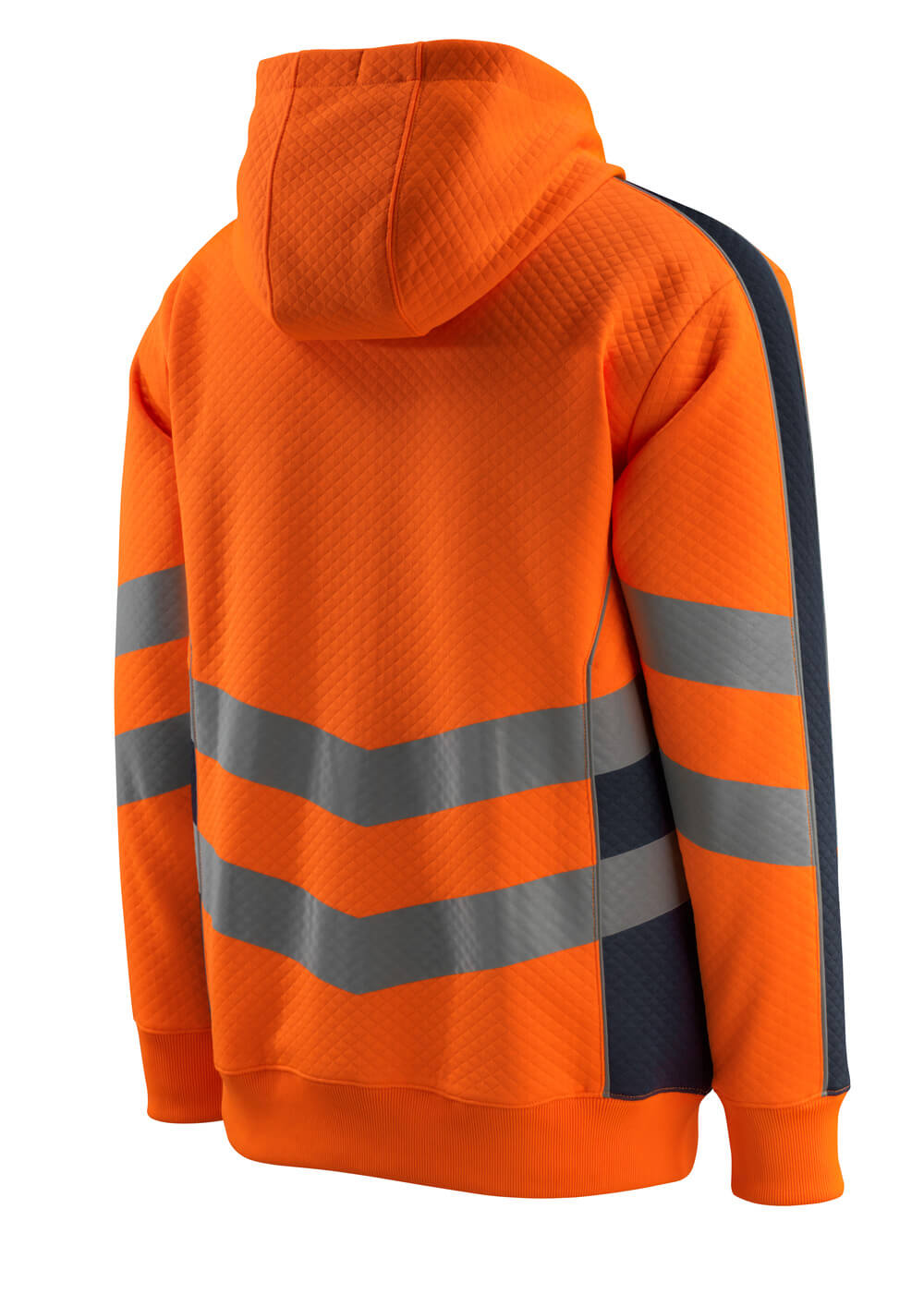 MASCOT® SAFE SUPREME Kapuzensweatshirt mit Reißverschluss »Corby« Gr. 2XL, hi-vis orange/schwarzblau - bei HUG Technik ♡