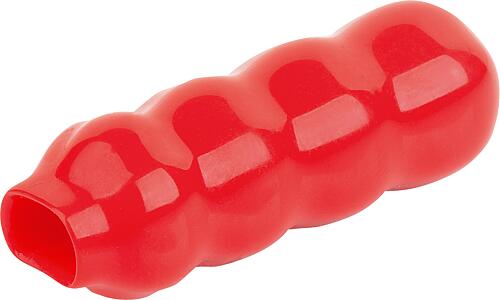 Griff rund D=19, L=59, Kunststoff rot - K2110.059191