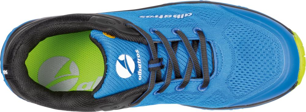 albatros® Sicherheitshalbschuh LIFT BLUE IMPULSE LOW 646610, S1P ESD HRO SRA, blau/schwarz - bei HUG Technik ✭