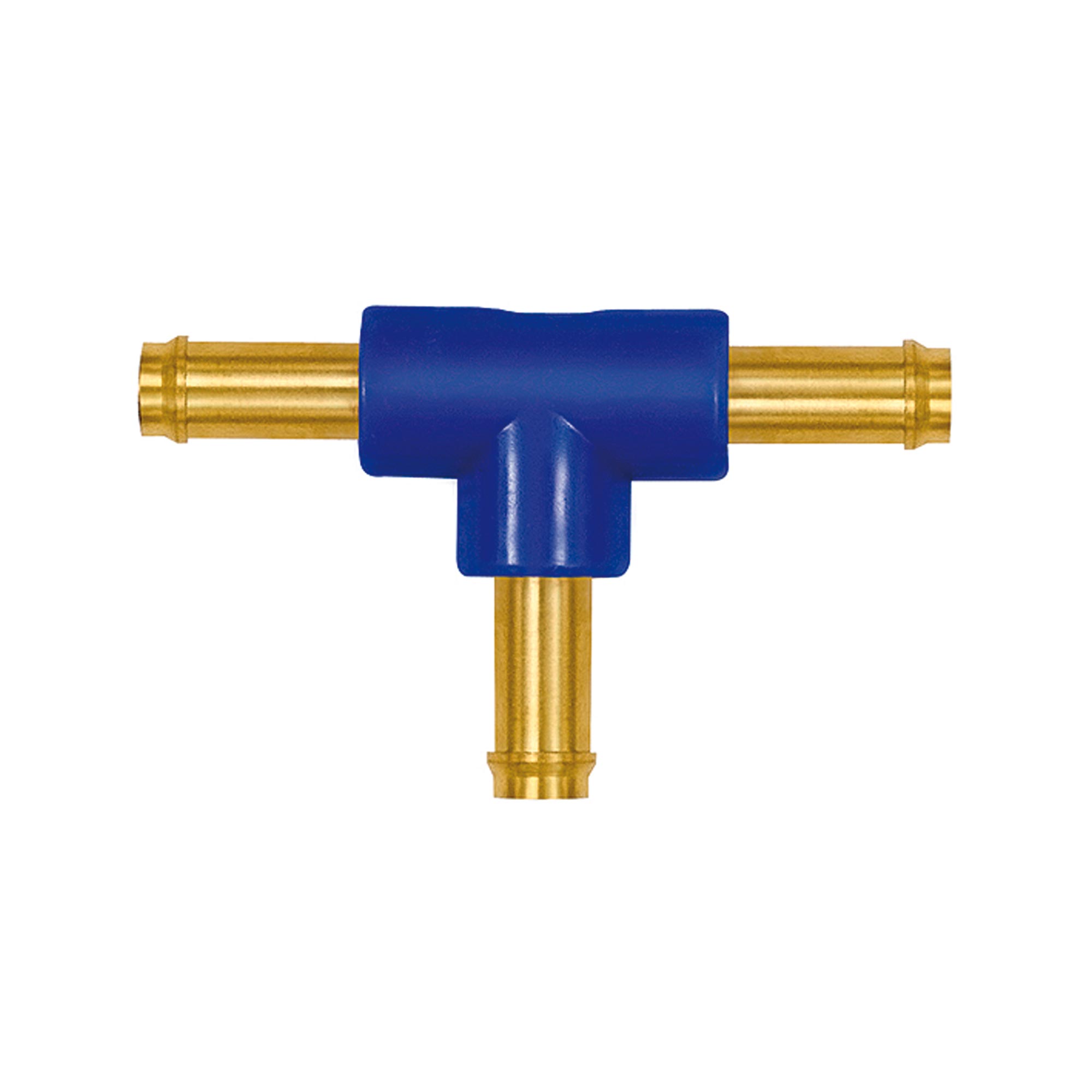 T-Schlauchverbindungsstutzen, für Schlauch LW 4 mm, Messing/POM - erhältlich bei ☆ HUG Technik ✓