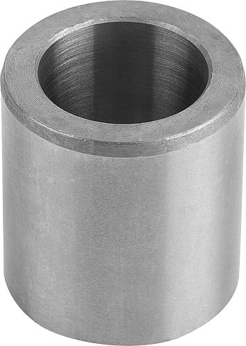 Produktbild Bohrbuchse zylindrisch, Form: A Einsatzstahl, DIN179 0,9X3X9 - K1021.A0090X09 - gibt’s bei HUG Technik ✓