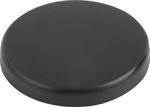 Kappe für Stellfüße H=4,8 Polyethylen, D=31,8 - K0679.1030 - bei HUG Technik ♡