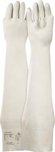 KCL Handschuh Combi Latex® 403, 600 mm weiss - bekommst Du bei HUG Technik ♡