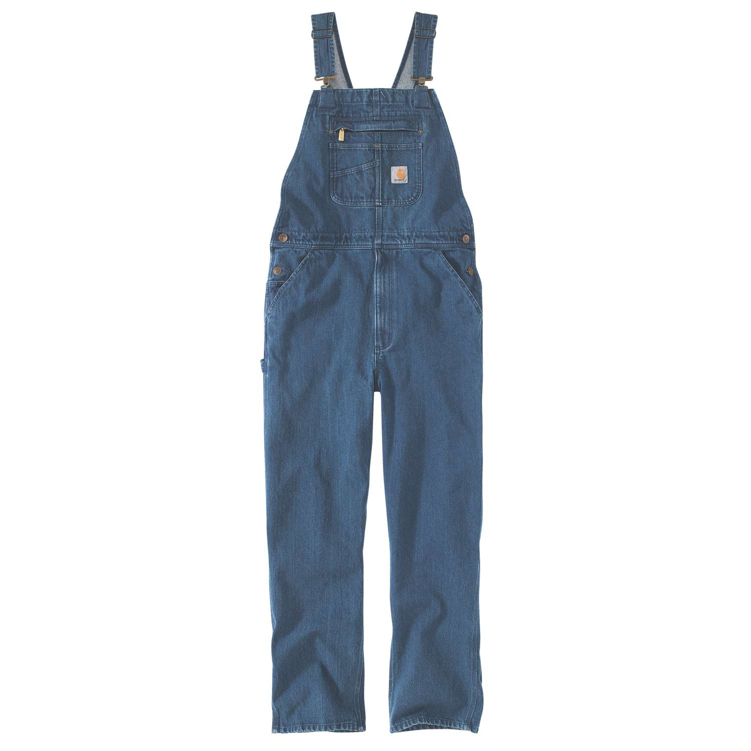 carhartt® Herren-Latzhose »LOOSE FIT DENIM BIB OVERALL« Flach  - erhältlich bei ♡ HUG Technik ✓