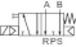 3/2-5/2-Wegeventil, NAMUR, G 1/4 (1), G 1/4 (3 + 5), 24 V DC, DN 8, DN 8 - bekommst Du bei ★ HUG Technik ✓