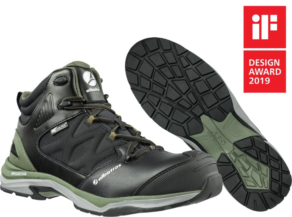Albatros ULTRATRAIL OLIVE CTX Sicherheitsstiefel Paar.