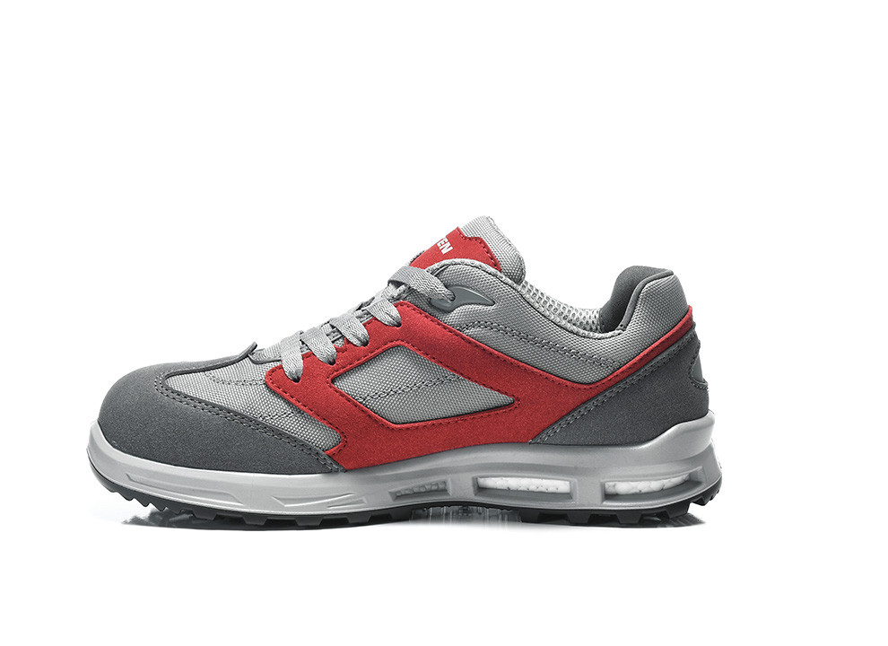 ELTEN® Sicherheitshalbschuh TRAVIS XXT grey-red Low ESD S2, 729820 - bekommst Du bei HUG Technik ♡