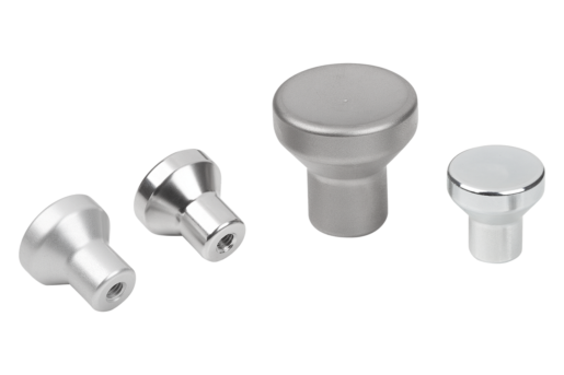 Pilzknopf Gr.0 M03 D1=18 Stahl - K0250.0003 - bei HUG Technik ♡