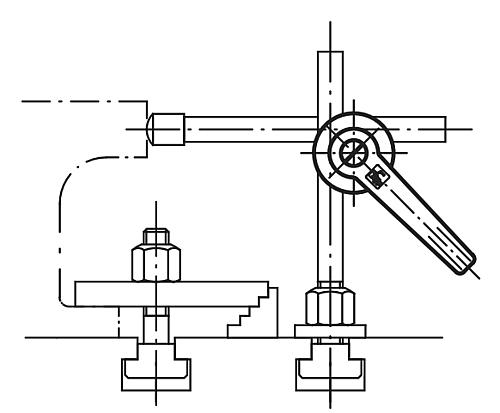 Spanngelenk Gr.1 Aluminium, Komp:Thermoplast, D=8 - K0133.01 - gibt’s bei HUG Technik ✓