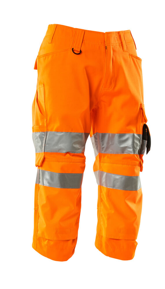 MASCOT® SAFE SUPREME Dreiviertel-Hose mit Knietaschen  Gr. C44, hi-vis orange - jetzt neu bei HUG Technik ♡