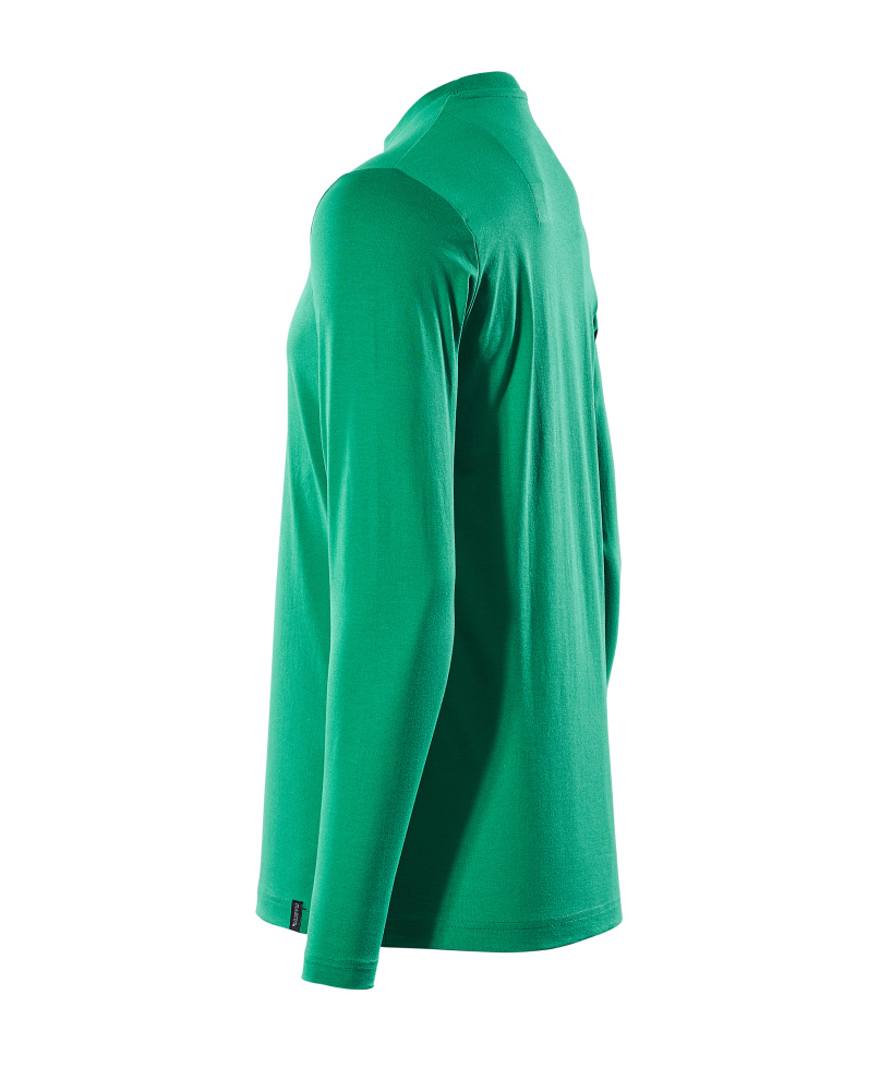 MASCOT® CROSSOVER T-Shirt, Langarm  Gr. 2XL/ONE, grasgrün - bei HUG Technik ♡