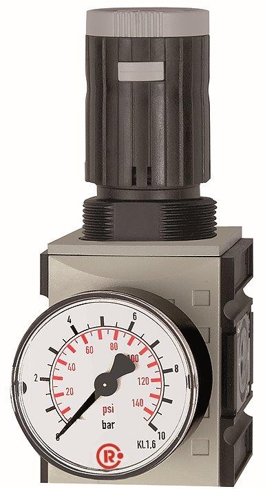 Druckregler »FUTURA«, inkl. Manometer, BG 1, G 1/4, 0,1 - 1 bar - bei HUG Technik ♡