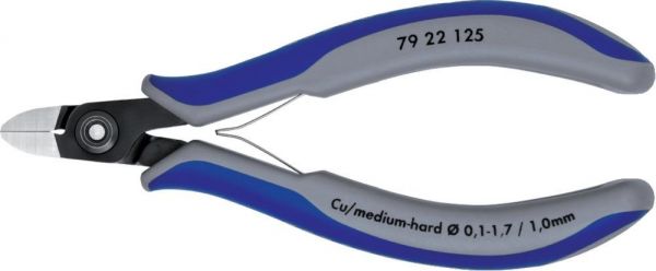 KNIPEX® Seitenschneider Präzision 7922 125 mm - gibt’s bei HUG Technik ✓