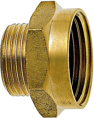 GEKA®-Gewindenippel IG G 1" x AG G 1 1/4" MS m. Sechskant - bei HUG Technik ✭